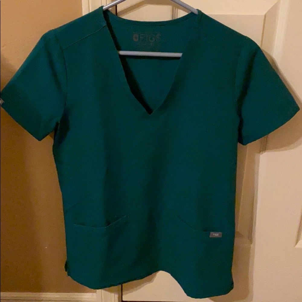 Figs Casma Scrub Top